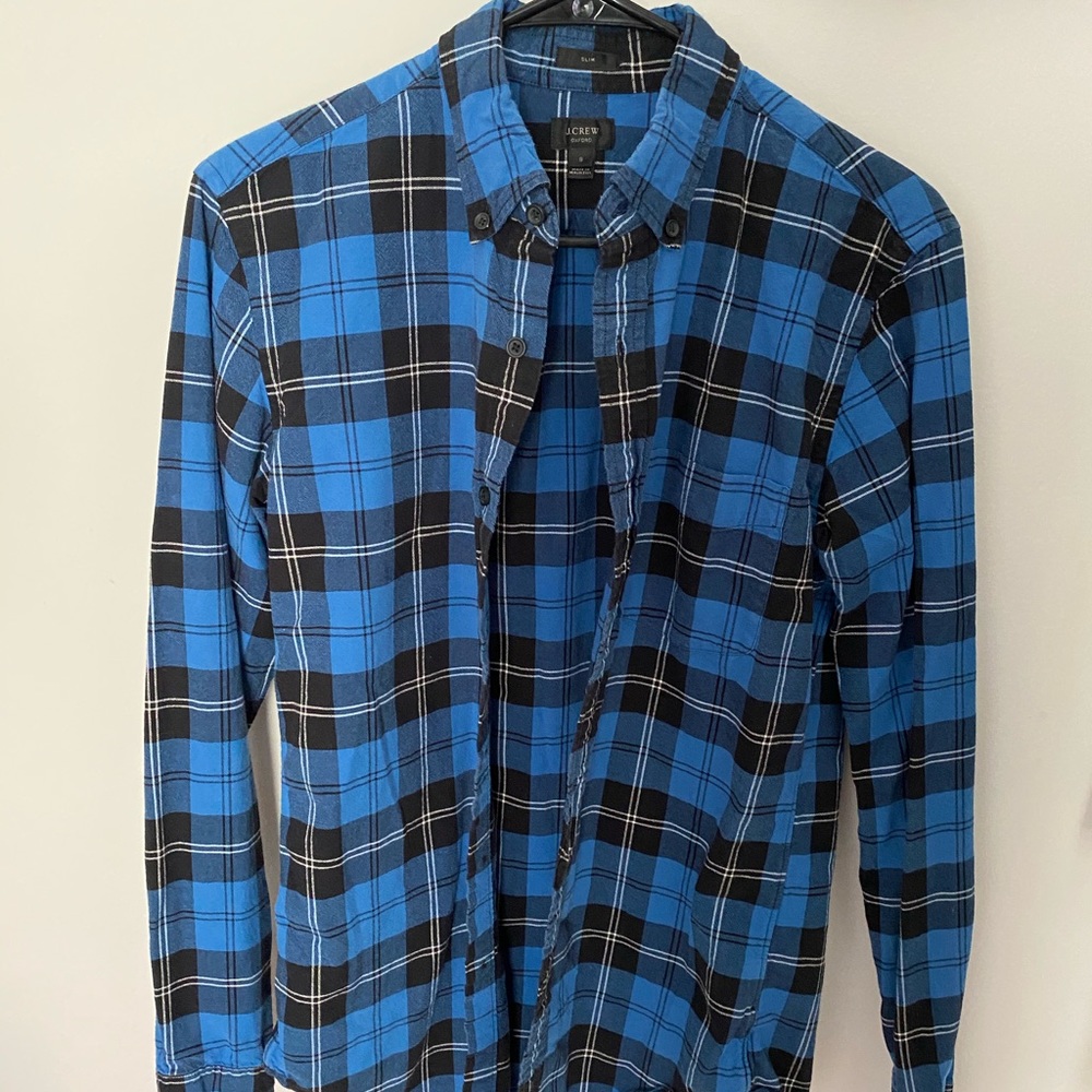 J. Crew Plaid Button Down - Picture 1 of 2
